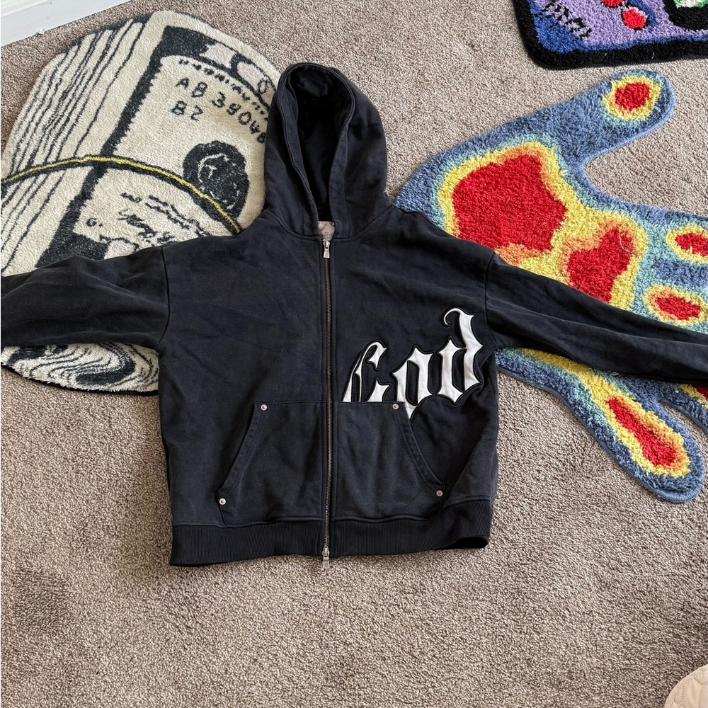 Godspeed Black Zip Up Jacket